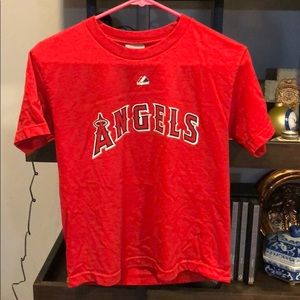 Boys MLB Hamilton Los Angeles Angels Tee